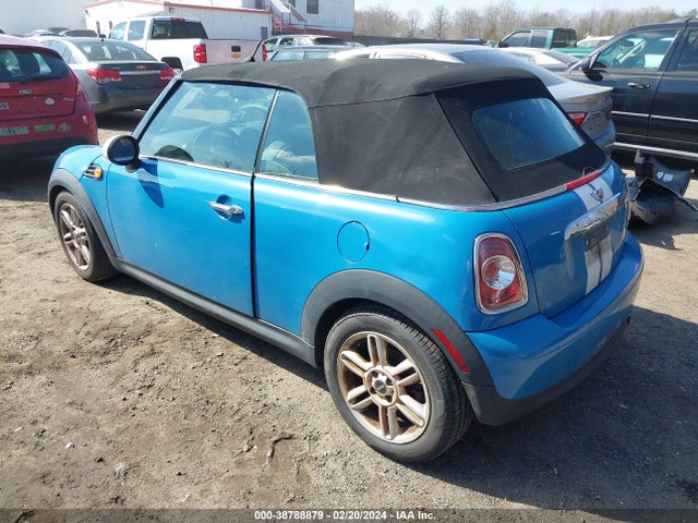2014 MINI CONVERTIBLE WMWZN3C57ET569531 Photo 2