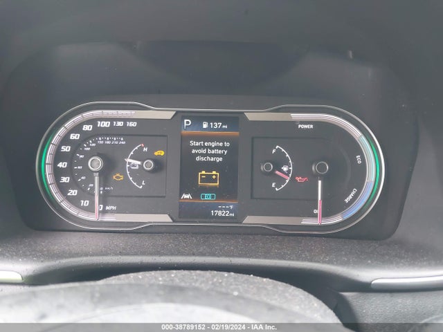 KM8JBCA14NU030315 Hyundai Tucson Hybrid Blue