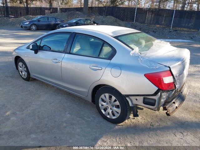 38789174 :رقم المزاد ، 2HGFB2F53CH580963 vin ، 2012 Honda Civic Lx مزاد بيع