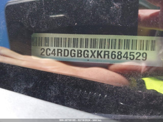 Dodge Grand Caravan Se 2019 2C4RDGBGXKR684529 Image 9