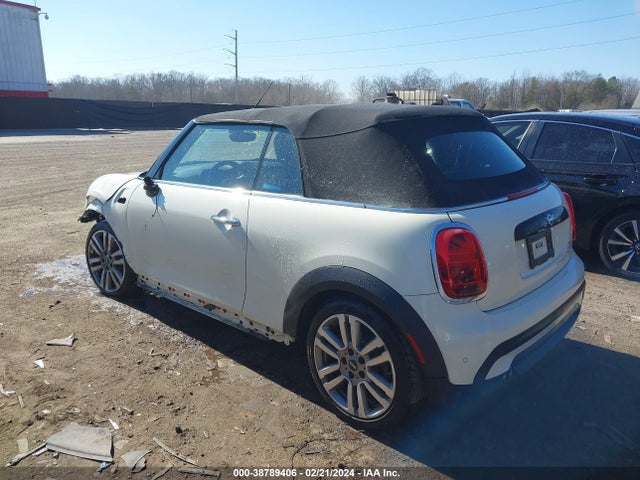 2022 MINI CONVERTIBLE WMW23DL03N3P25291 Photo 2