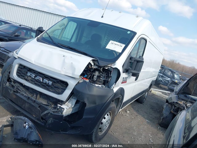 2021 RAM PROMASTER 3500 CARGO VAN HIGH ROOF 159 WB EXT VIN: 3C6MRVJG2ME583630