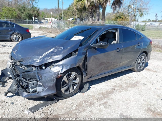Honda Civic Lx 2019 2HGFC2F60KH547018 Image 2