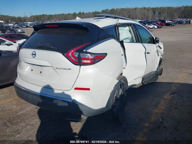 Nissan Murano Platinum 2015 5N1AZ2MG6FN276087 Image 4