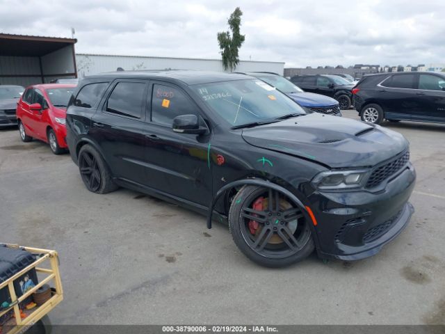 Продажа на аукционе авто 2021 Dodge Durango Srt Hellcat Awd, vin: 1C4SDJH97MC789306, номер лота: 38790006