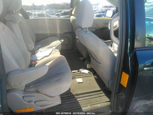 2012 TOYOTA SIENNA LE V6 8 PASSENGER VIN: 5TDKK3DC9CS190102