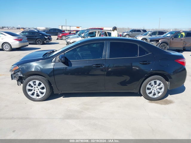 2018 TOYOTA COROLLA LE VIN: 2T1BURHE6JC096287