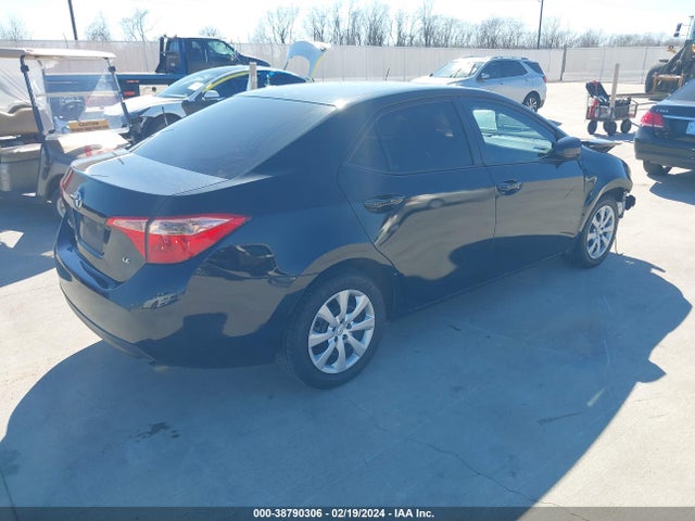 2018 TOYOTA COROLLA LE VIN: 2T1BURHE6JC096287