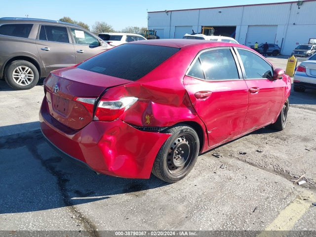 Toyota COROLLA LE 2016 2T1BURHE3GC645808 Image 4