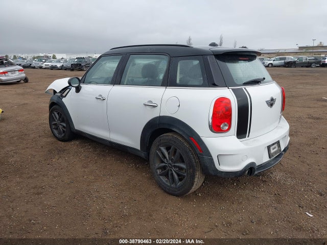 2012 MINI COOPER S COUNTRYMAN WMWZC3C58CWL87533 Photo 2