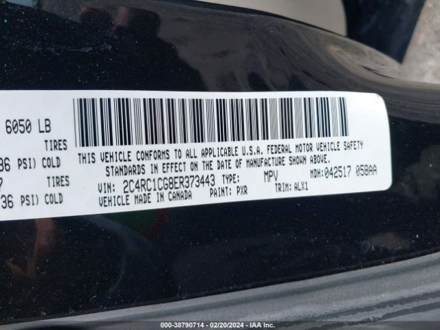 2C4RC1CG8ER373443 Chrysler Town & Country Touring-l