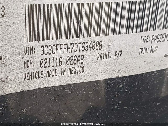 2013 FIAT 500 3C3CFFFH7DT634088 Photo 8