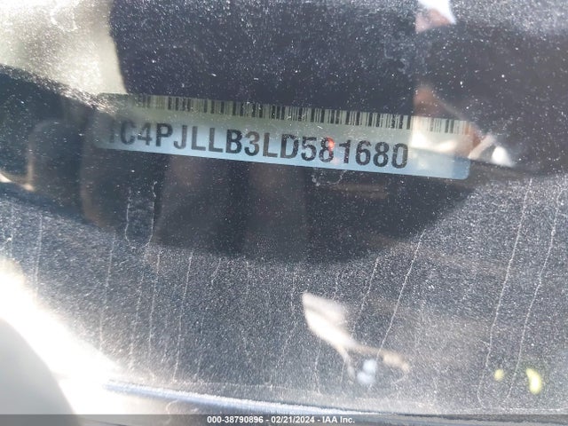 1C4PJLLB3LD581680 Jeep Cherokee Latitude Plus Fwd