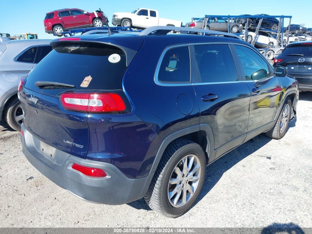 38790928 :رقم المزاد ، 1C4PJMDBXFW611304 vin ، 2015 Jeep Cherokee Limited مزاد بيع