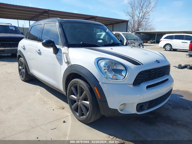 2012 MINI COOPER S COUNTRYMAN WMWZC3C50CWM27605 Photo 0