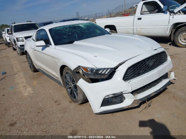 Продаж на аукціоні авто 2017 Ford Mustang Ecoboost, vin: 1FA6P8TH0H5246699, номер лоту: 38791113