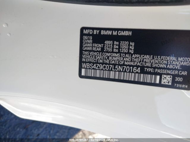 WBS4Z9C07L5N70164 BMW M4