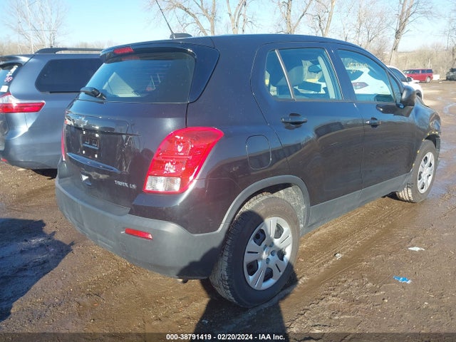 Chevrolet Trax 1ls 2016 KL7CJKSB0GB606608 Image 4