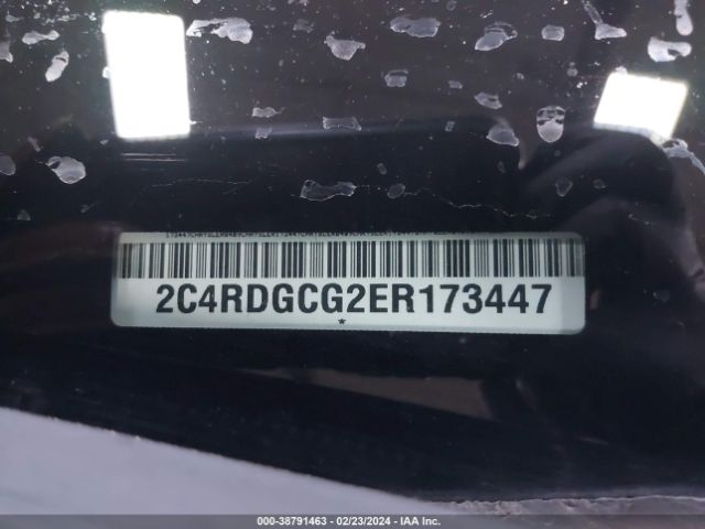 2C4RDGCG2ER173447 Dodge Grand Caravan Sxt