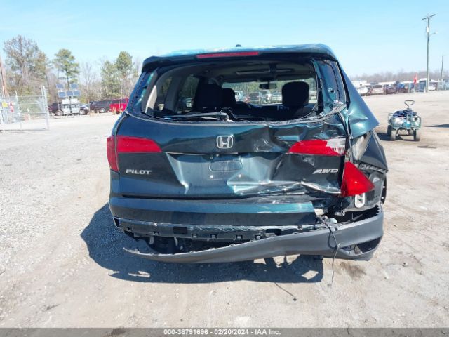 5FNYF6H55GB011284 Honda Pilot Ex-l