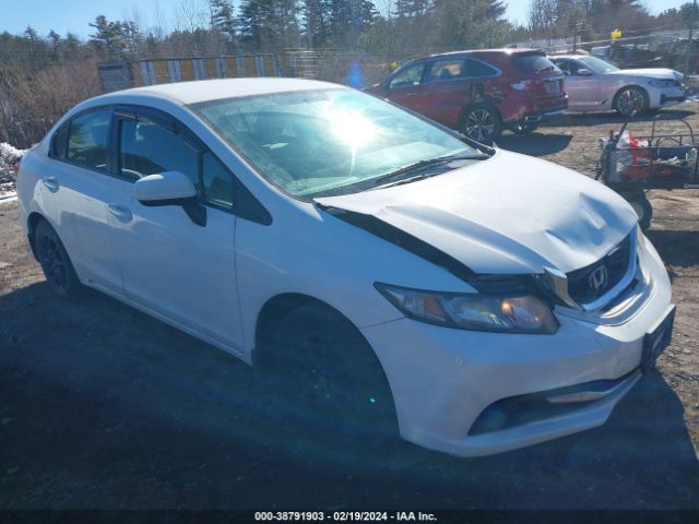 Auction sale of the 2014 Honda Civic Lx, vin: 2HGFB2F54EH520080, lot number: 38791903