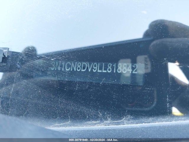 Nissan Versa S Xtronic Cvt 2020 3N1CN8DV9LL818842 Image 9