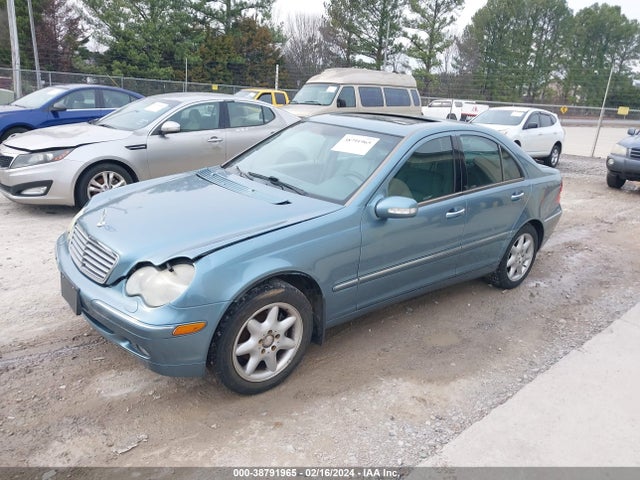2002 MERCEDES-BENZ C 240 VIN: WDBRF61J22F224160