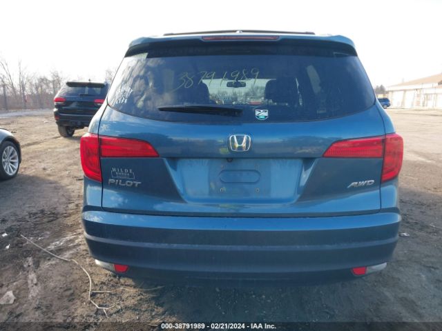 5FNYF6H59JB000120 Honda Pilot Ex-l