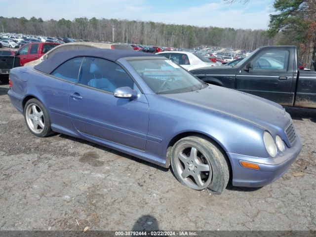 2002 MERCEDES-BENZ CLK 430 WDBLK70G92T120778