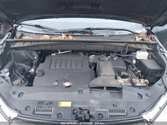 Toyota Highlander Xle V6 2016 5TDJKRFH7GS275047 Image 10