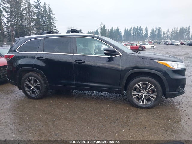 Toyota Highlander Xle V6 2016 5TDJKRFH7GS275047 Image 13