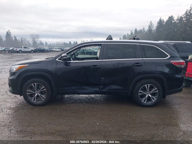 Toyota Highlander Xle V6 2016 5TDJKRFH7GS275047 Image 14