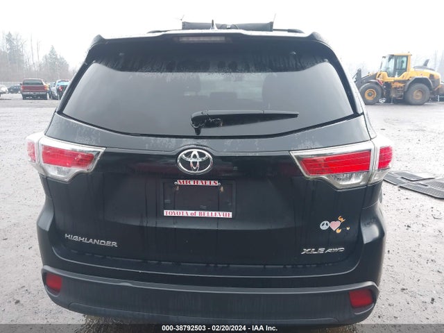 Toyota Highlander Xle V6 2016 5TDJKRFH7GS275047 Image 16