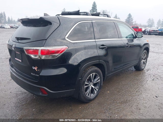 Toyota Highlander Xle V6 2016 5TDJKRFH7GS275047 Image 4