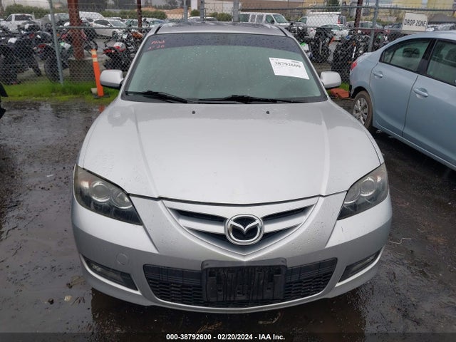 2007 MAZDA MAZDA3 S GRAND TOURING VIN: JM1BK324971712922