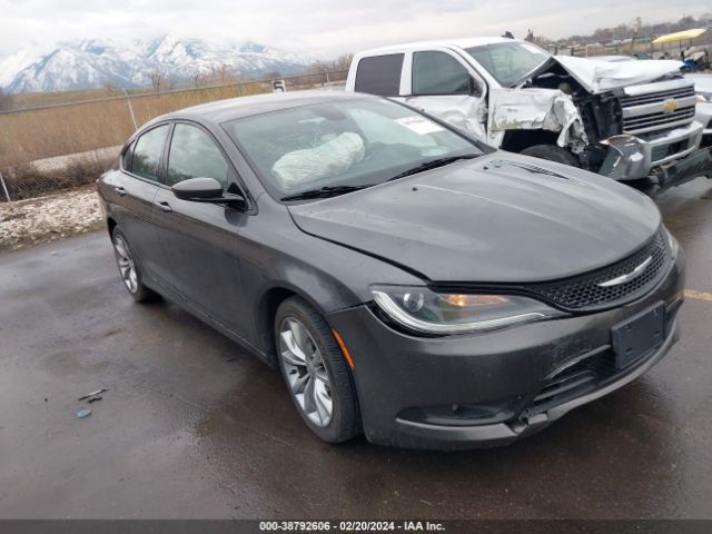 Auction sale of the 2015 Chrysler 200 S, vin: 1C3CCCBBXFN758884, lot number: 38792606