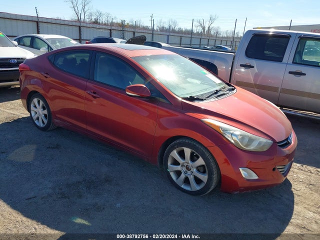 2013 HYUNDAI ELANTRA LIMITED VIN: 5NPDH4AE7DH243616
