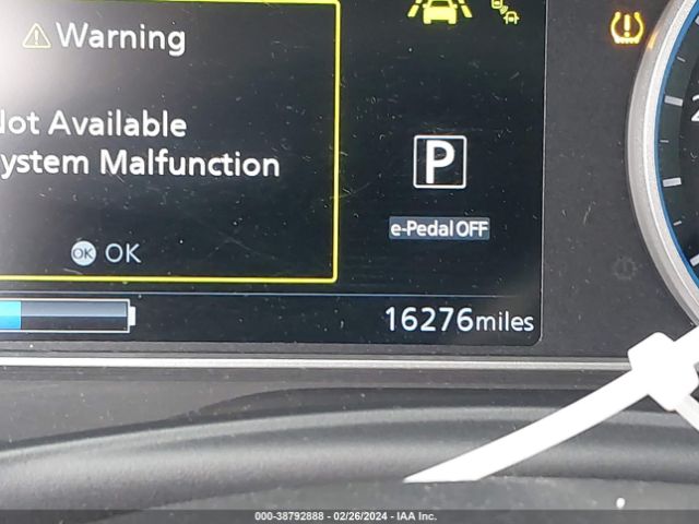 1N4AZ1CV7MC551477 Nissan Leaf Sv 40 Kwh