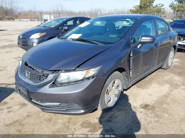 Honda Civic Lx 2014 19XFB2E5XEE064713 Image 2