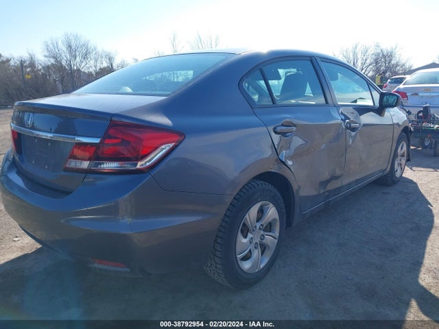 Honda Civic Lx 2014 19XFB2E5XEE064713 Image 4