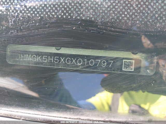 Honda FIT LX 2016 JHMGK5H5XGX010797 Image 9