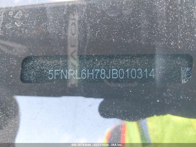 Honda Odyssey Ex-l 2018 5FNRL6H78JB010314 Image 9