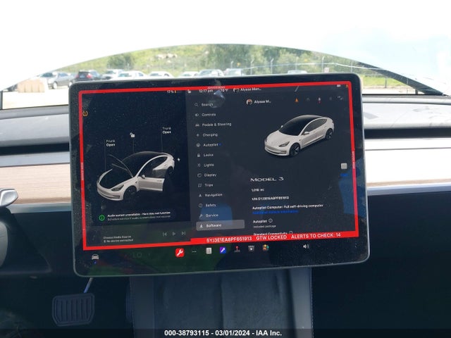 Tesla Model 3 Rear-wheel Drive 2023 5YJ3E1EA8PF651913 Image 15