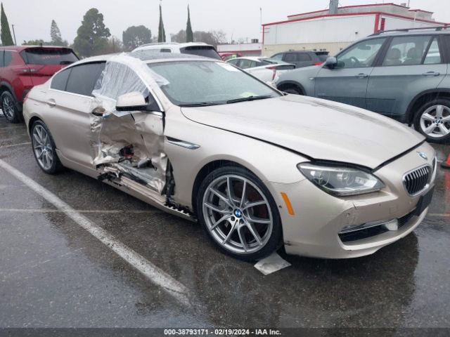 2013 BMW 650I GRAN COUPE WBA6B2C5XDDG66840