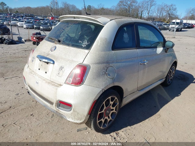 2012 FIAT 500 3C3CFFBRXCT335983 Photo 3
