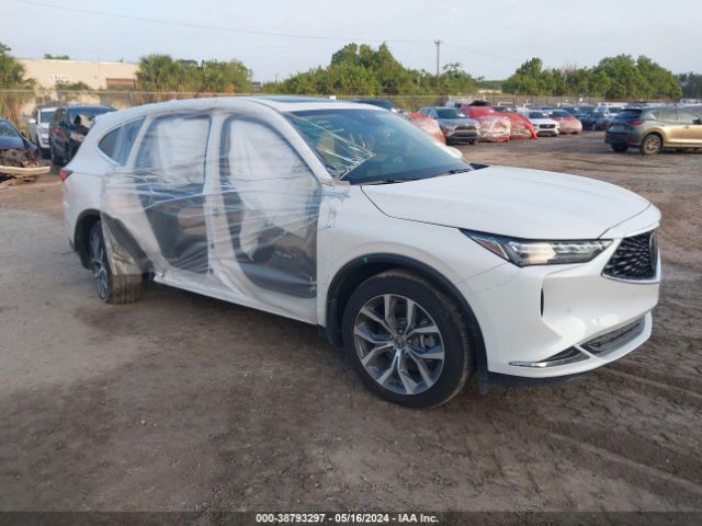 Auction sale of the 2023 Acura Mdx Technology Package, vin: 5J8YD9H48PL007596, lot number: 38793297