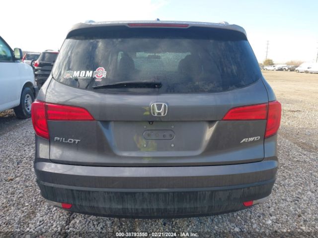 5FNYF6H3XGB069700 Honda Pilot Ex