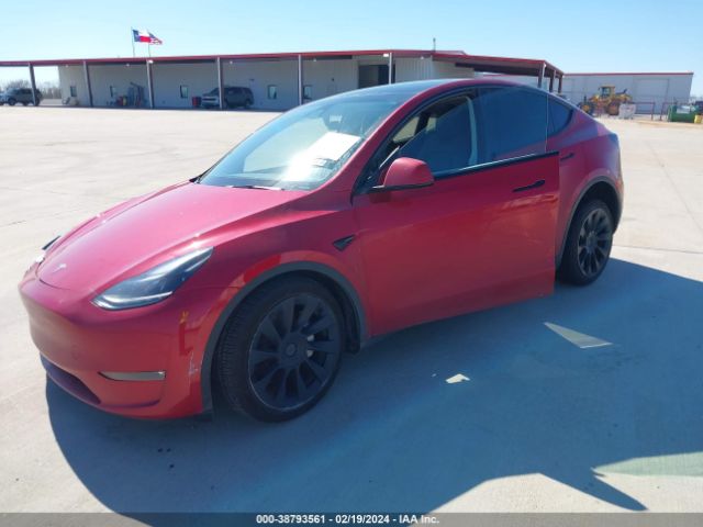 7SAYGAEE7PF706907 Tesla Model Y Awd/long Range Dual Motor All-wheel Drive