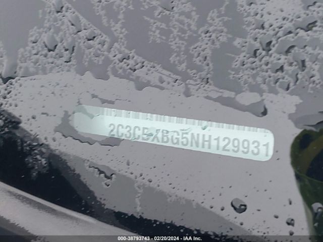 2C3CDXBG5NH129931 Dodge Charger Sxt Rwd