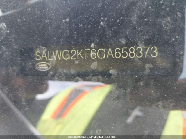 SALWG2KF6GA658373 Land Rover Range Rover Sport 3.0l V6 Turbocharged Diesel Se Td6